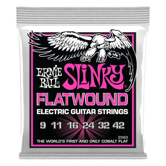 Dây Đàn Guitar Điện Ernie Ball Slinky Cobalt Flatwound - Việt Music