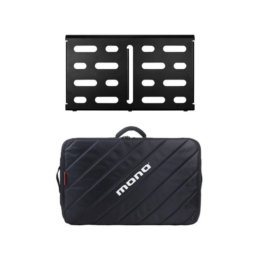 Pedalboard Mono Medium, Black and Tour Accessory Case 2.0, Black - Việt Music