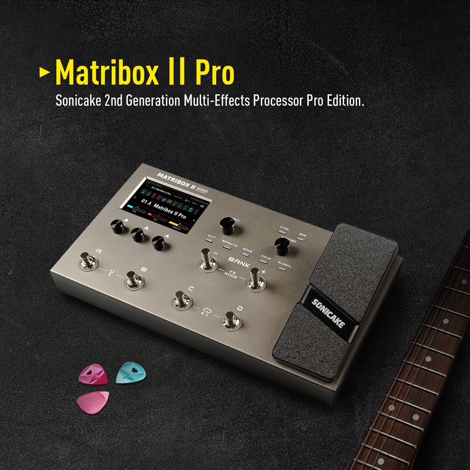 Pedal Guitar Sonicake Matribox II Pro QME-200 - Việt Music