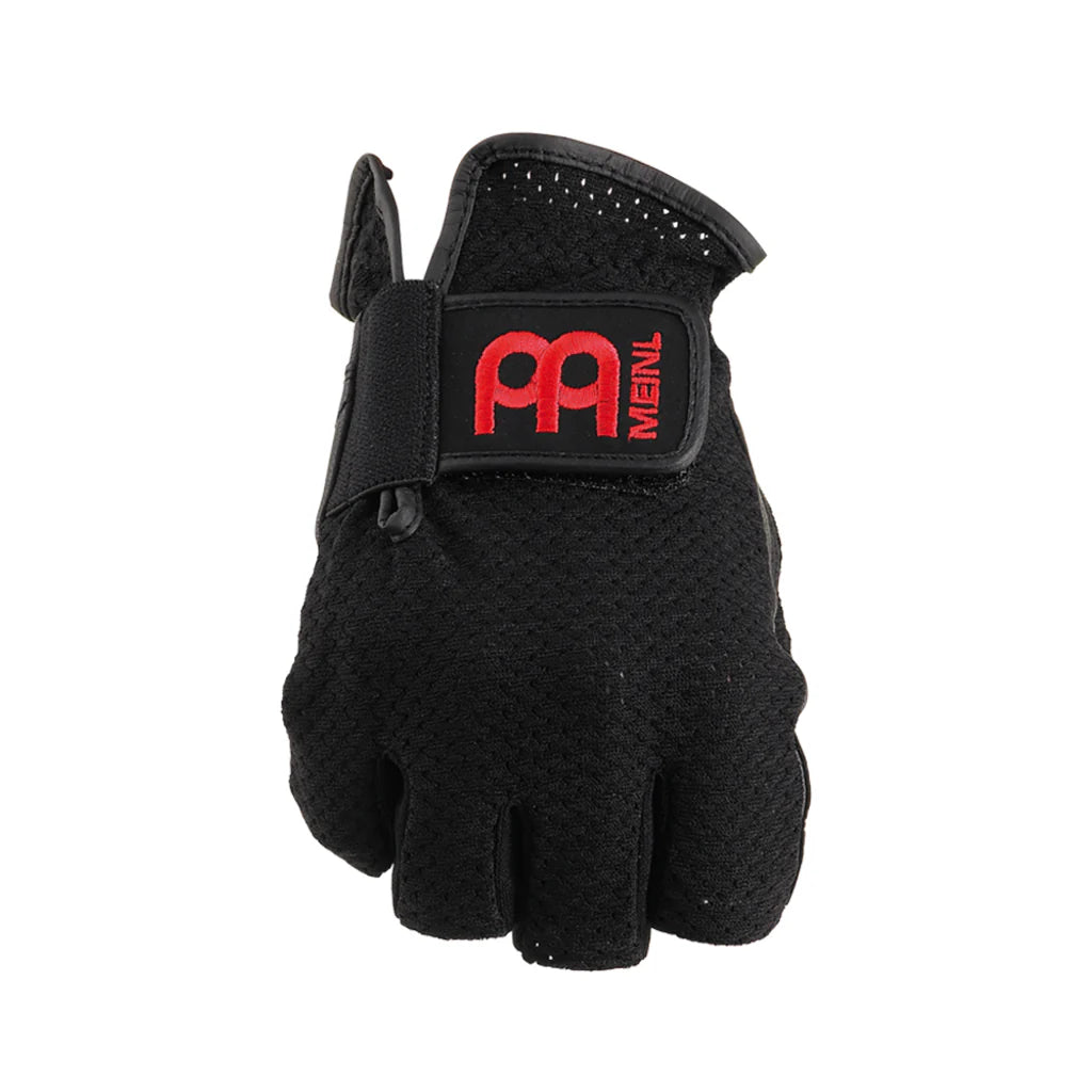 Bao Tay Trống MEINL Cymbals MDGFL Fingerless Drummer Gloves, Black, Large - Việt Music