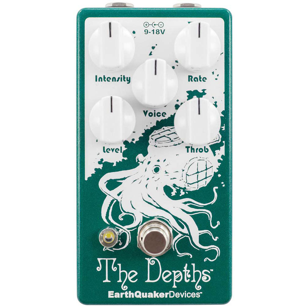 Pedal Guitar EarthQuaker Devices The Depths V2 Optical Vibe Machine - Việt Music