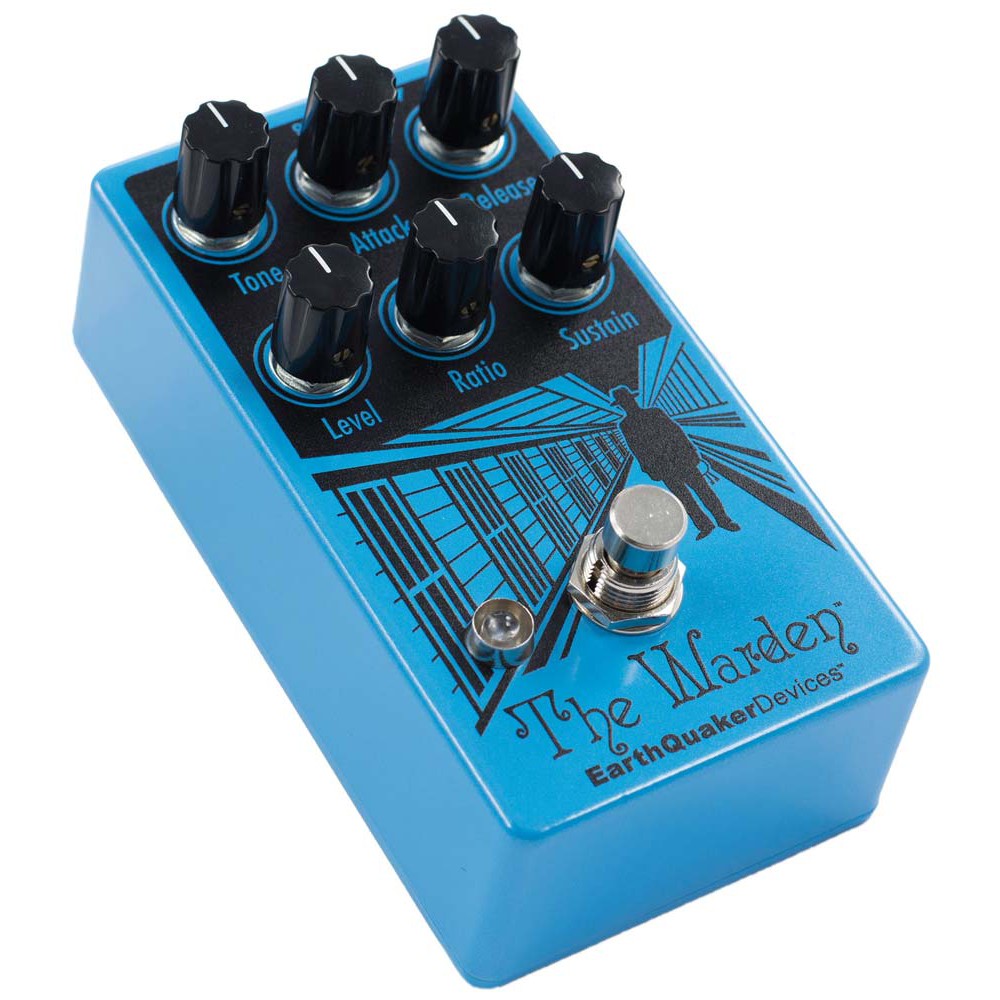 Pedal Guitar EarthQuaker Devices The Warden V2 Optical Compressor - Việt Music