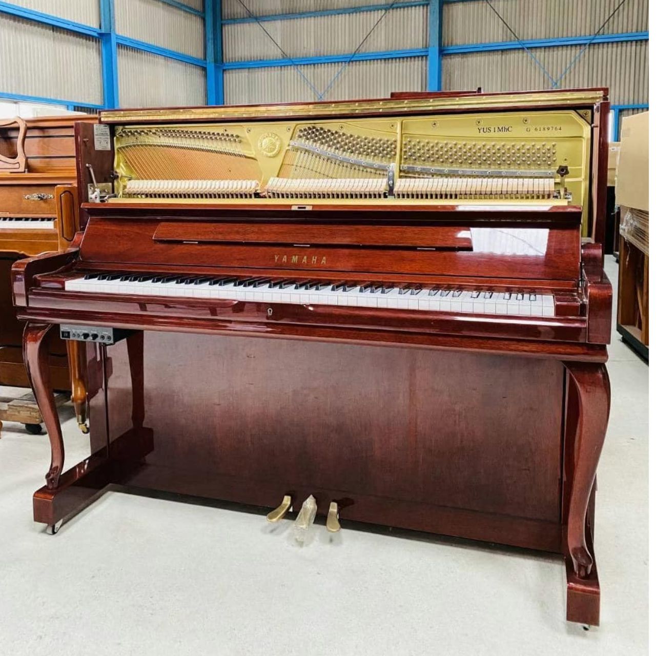 Đàn Piano Cơ Upright Yamaha YUS1MhC - Qua Sử Dụng - Việt Music