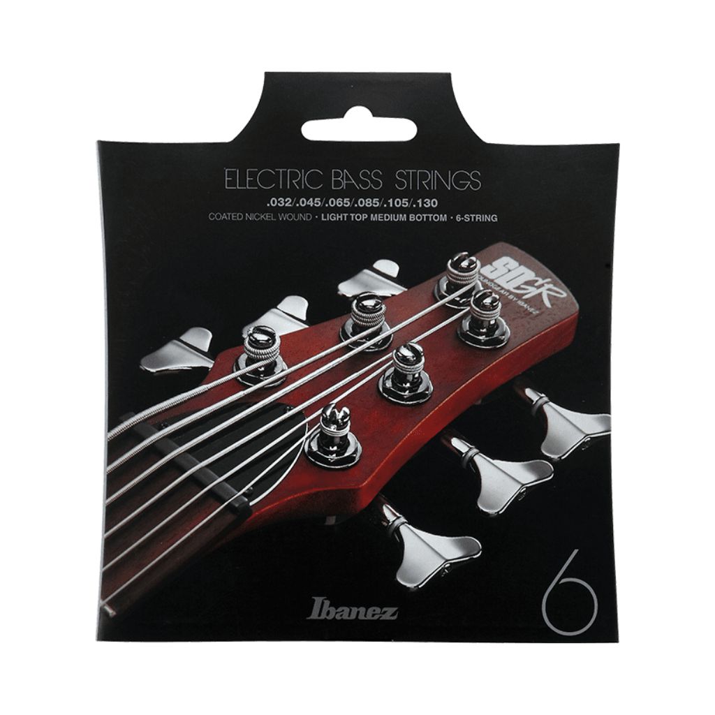 Dây Đàn Guitar Bass Ibanez IEBS6C Coated Nickel Wound - Việt Music