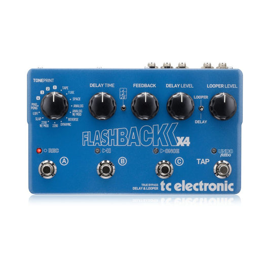 Pedal Guitar TC Electronic Flashback X4 Delay - Việt Music