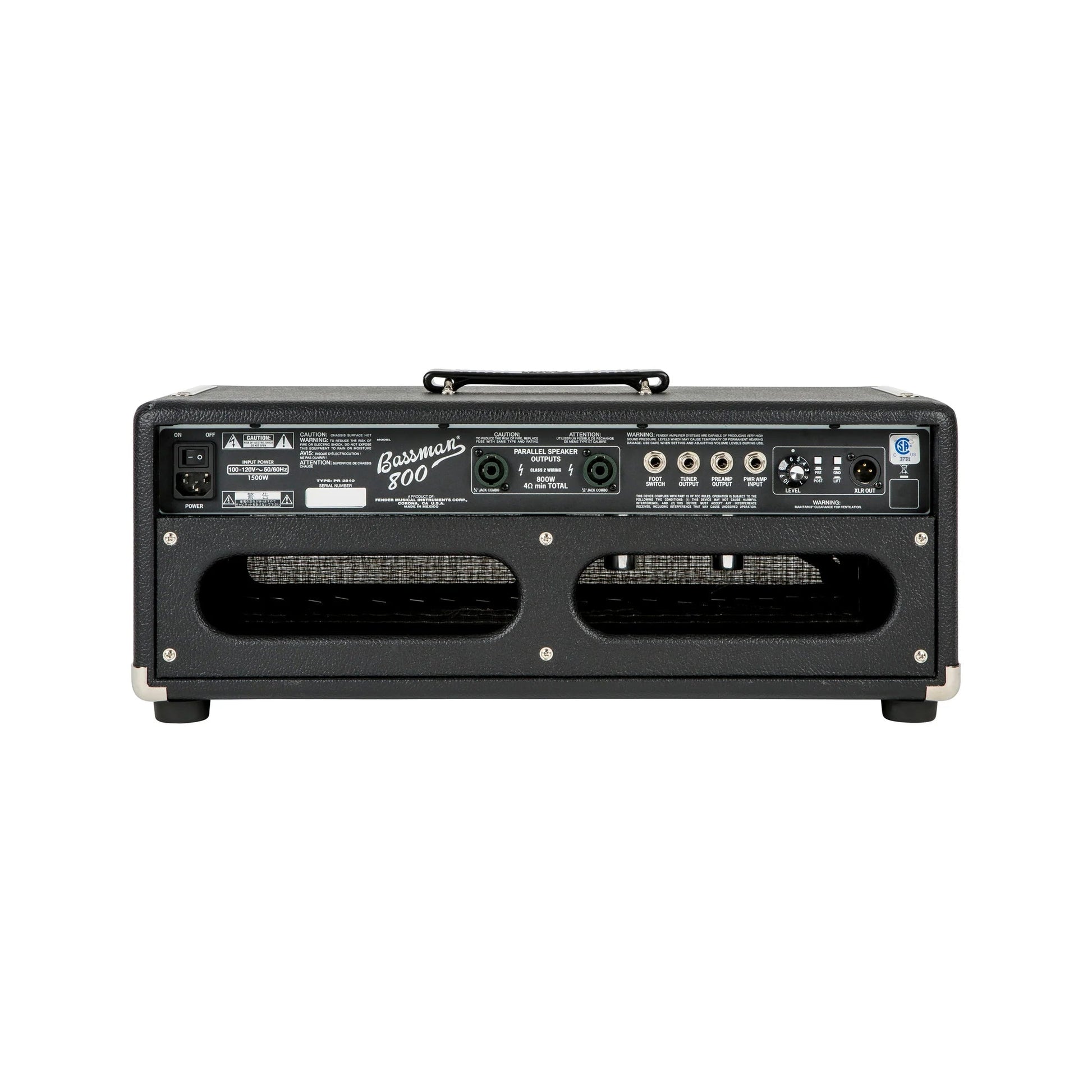 Amplifier Fender Bassman 800 Bass 230V UK, Head - Việt Music