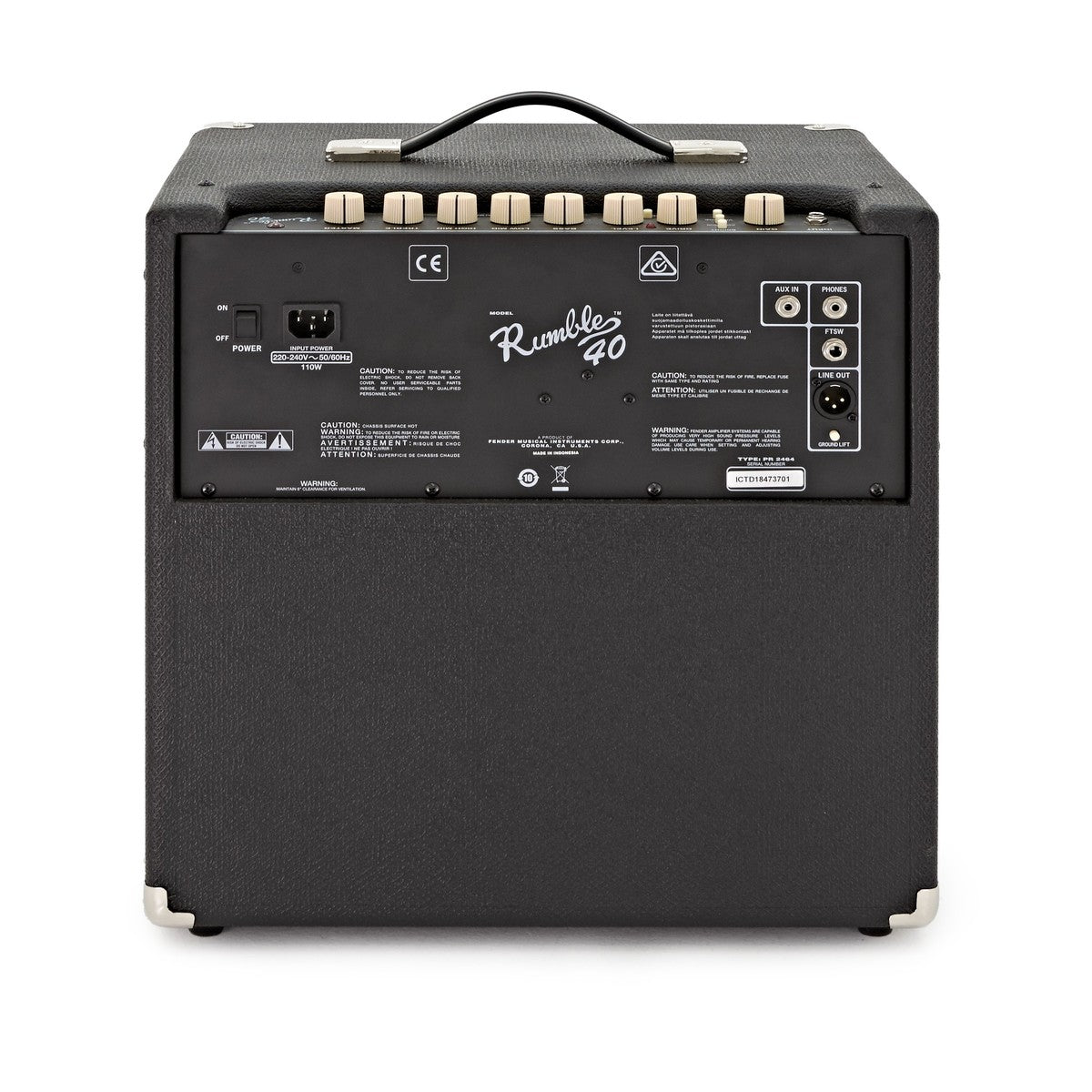 Amplifier Fender Rumble 40V3, Combo - Việt Music