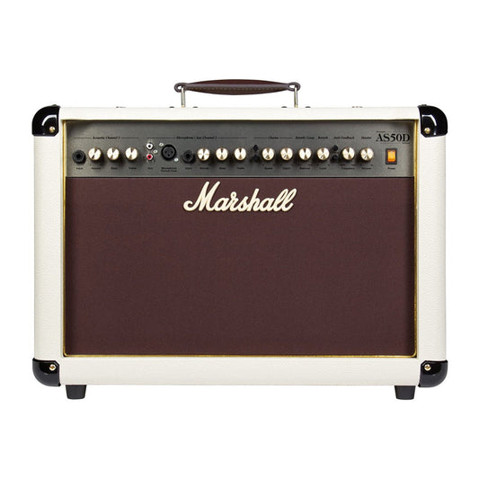 Amplifier Marshall Acoustic AS50D Cream Limited Edition, Combo - Việt Music