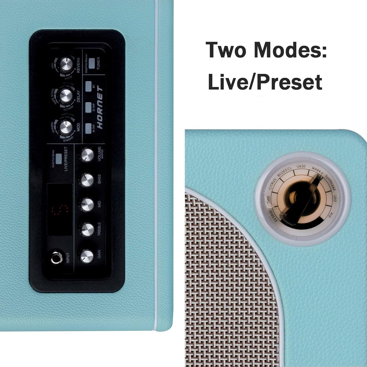 Amplifier Mooer Hornet 15 Blue, Combo - Việt Music