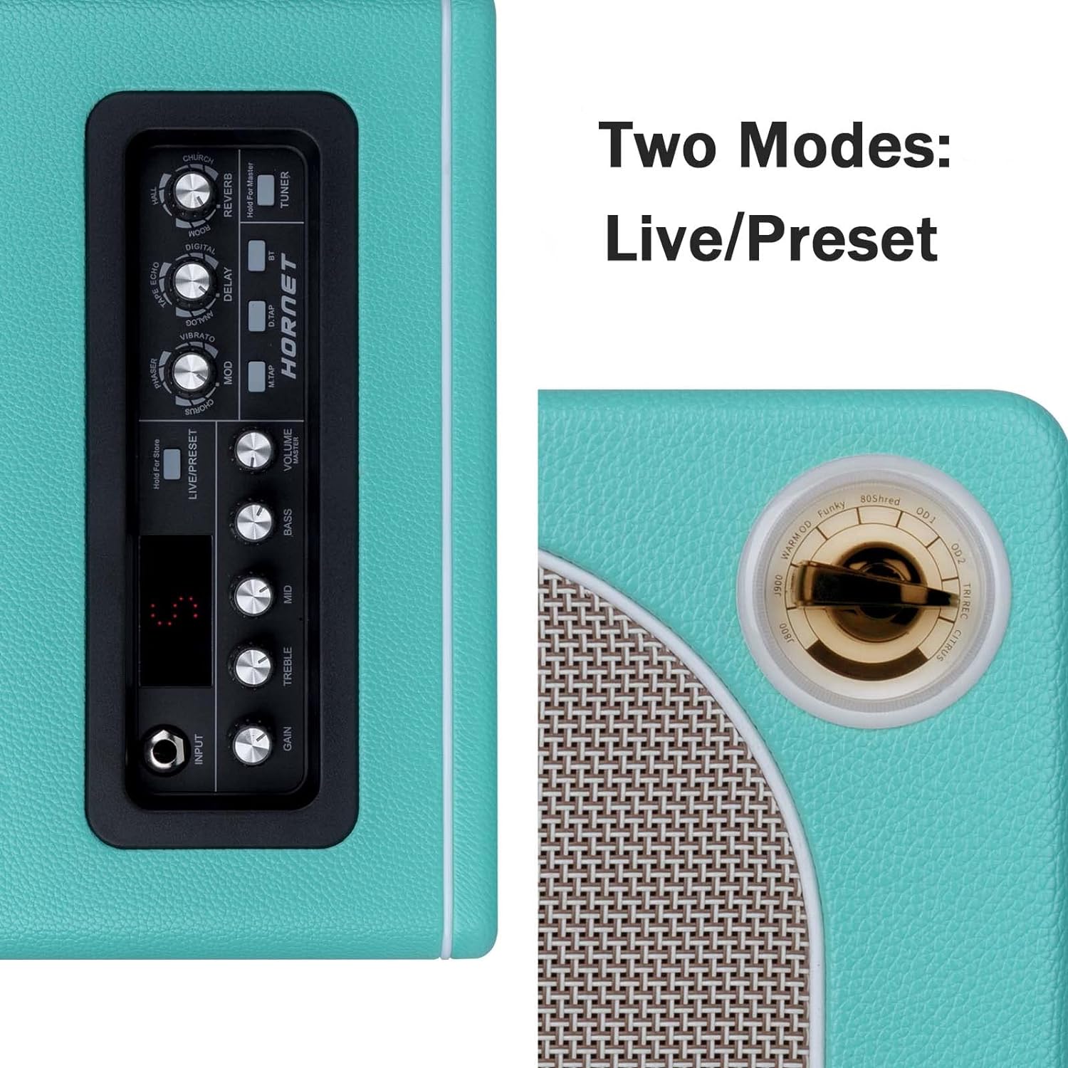 Amplifier Mooer Hornet 15 Green, Combo - Việt Music