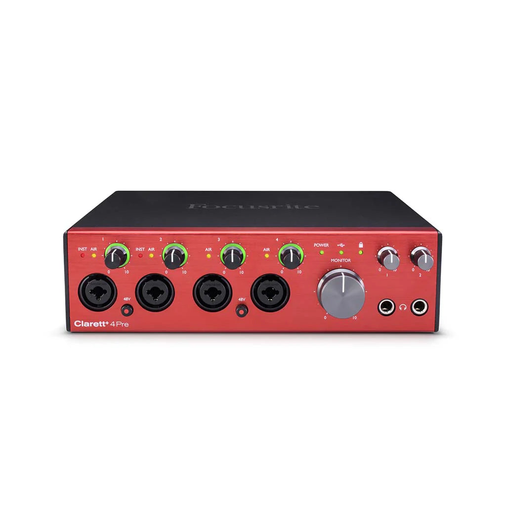 Audio Interface Focusrite Clarett+ 4Pre USB-C - Việt Music