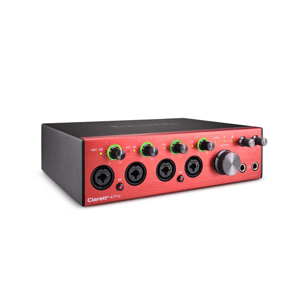 Audio Interface Focusrite Clarett+ 4Pre USB-C - Việt Music