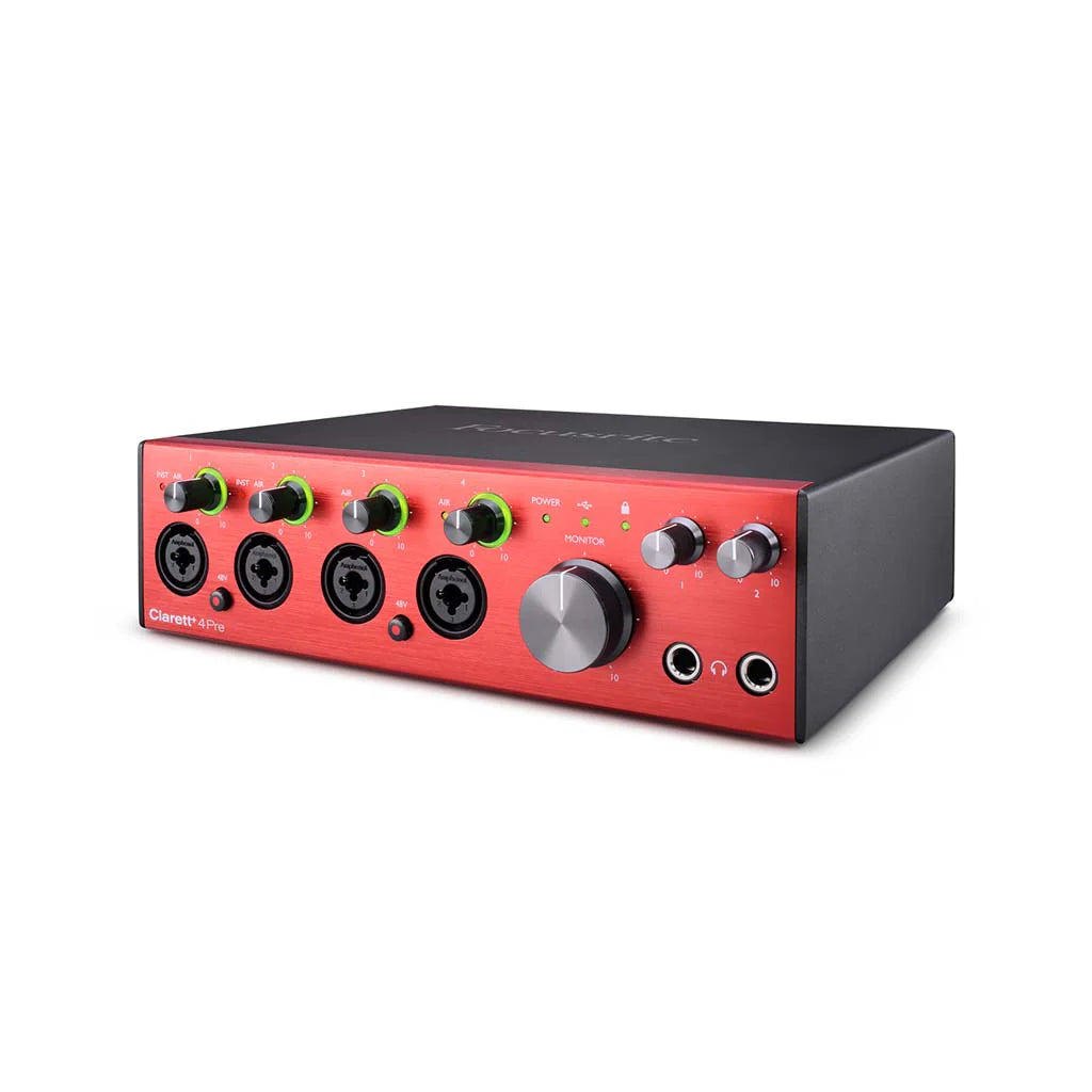 Audio Interface Focusrite Clarett+ 4Pre USB-C - Việt Music