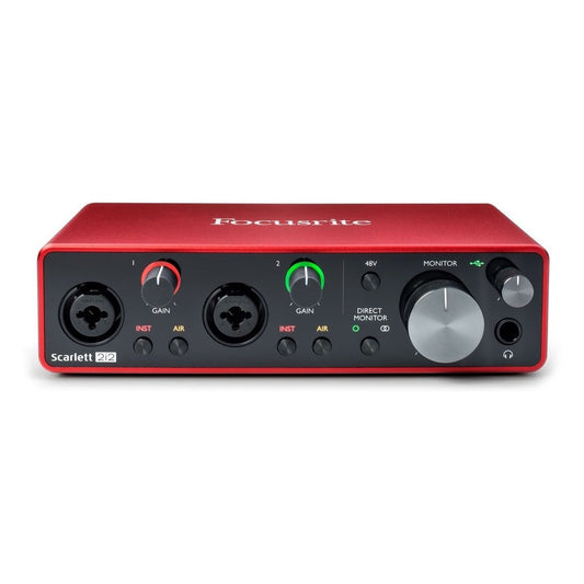 Audio Interface Focusrite Scarlett 2i2 Gen 3 - Việt Music