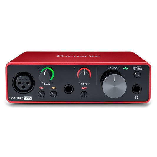 Audio Interface Focusrite Scarlett Solo Gen 3 - Việt Music