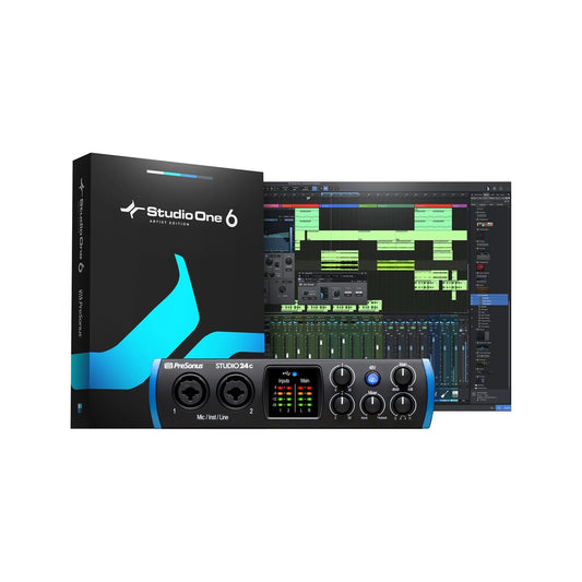 Audio Interface PreSonus Studio 24c USB-C - Việt Music