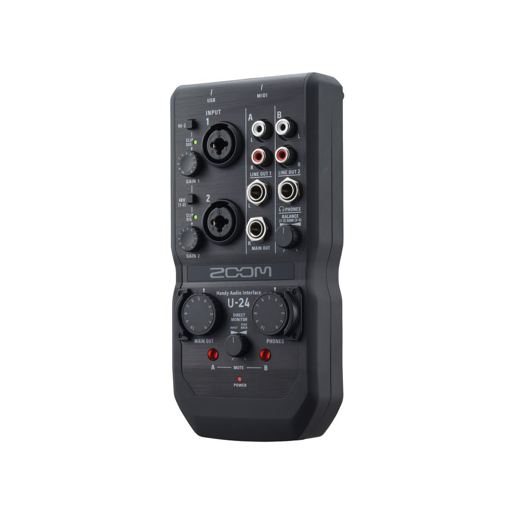 Audio Interface Zoom U-24 - Việt Music