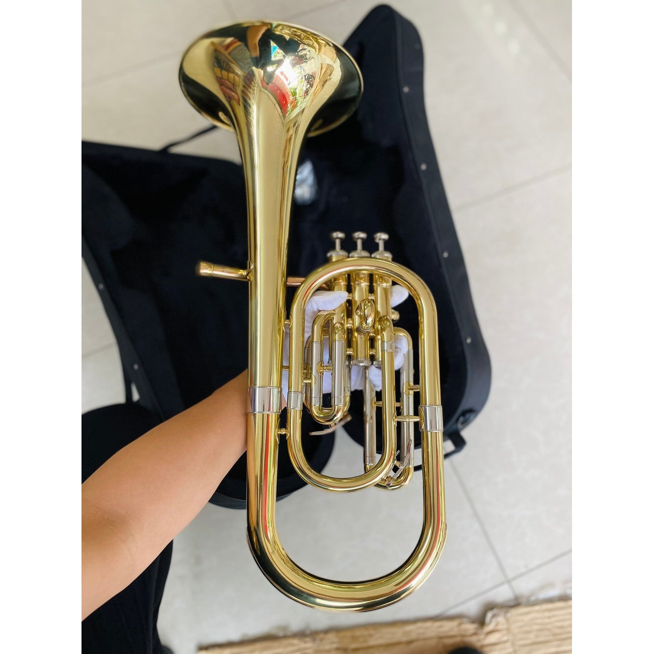 Kèn Baritone BS650 Logo Selmer - Việt Music