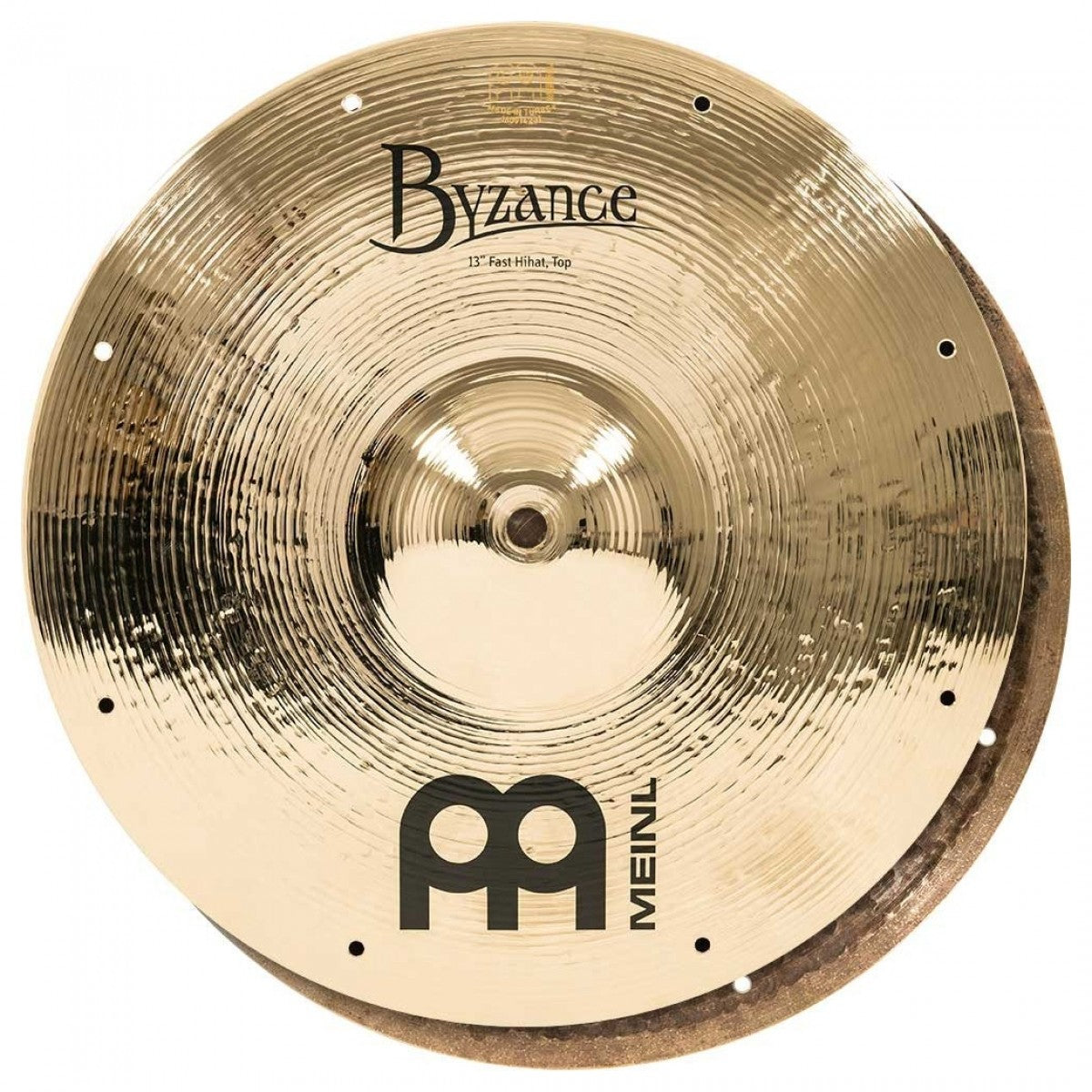 Cymbal Meinl Byzance Brilliant 13" Fast Hihat - B13FH - Việt Music