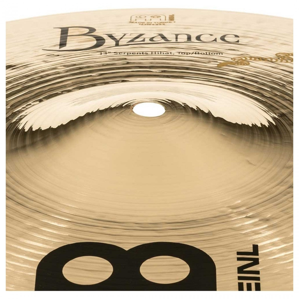 Cymbal Meinl Byzance Brilliant 13" Serpents Hihat - B13SH-B - Việt Music