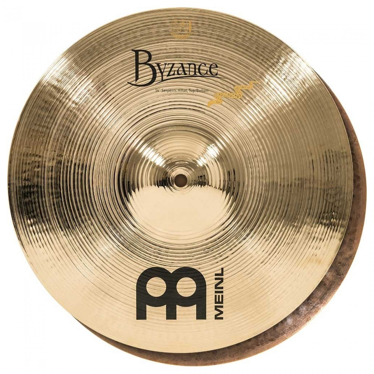 Cymbal Meinl Byzance Brilliant 14" Serpents Hihat - B14SH-B - Việt Music