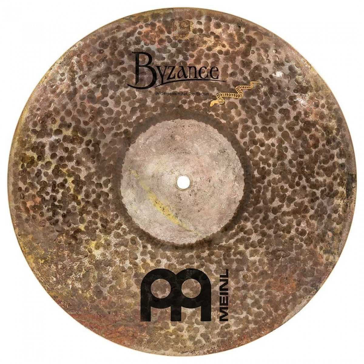 Cymbal Meinl Byzance Brilliant 14" Serpents Hihat - B14SH-B - Việt Music