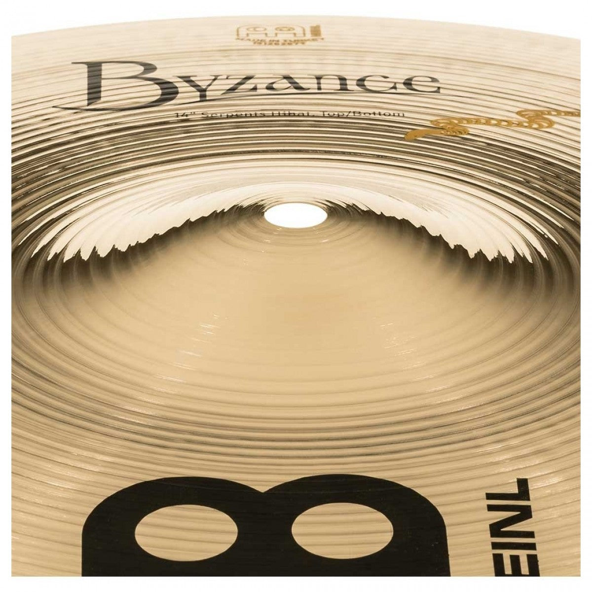 Cymbal Meinl Byzance Brilliant 14" Serpents Hihat - B14SH-B - Việt Music