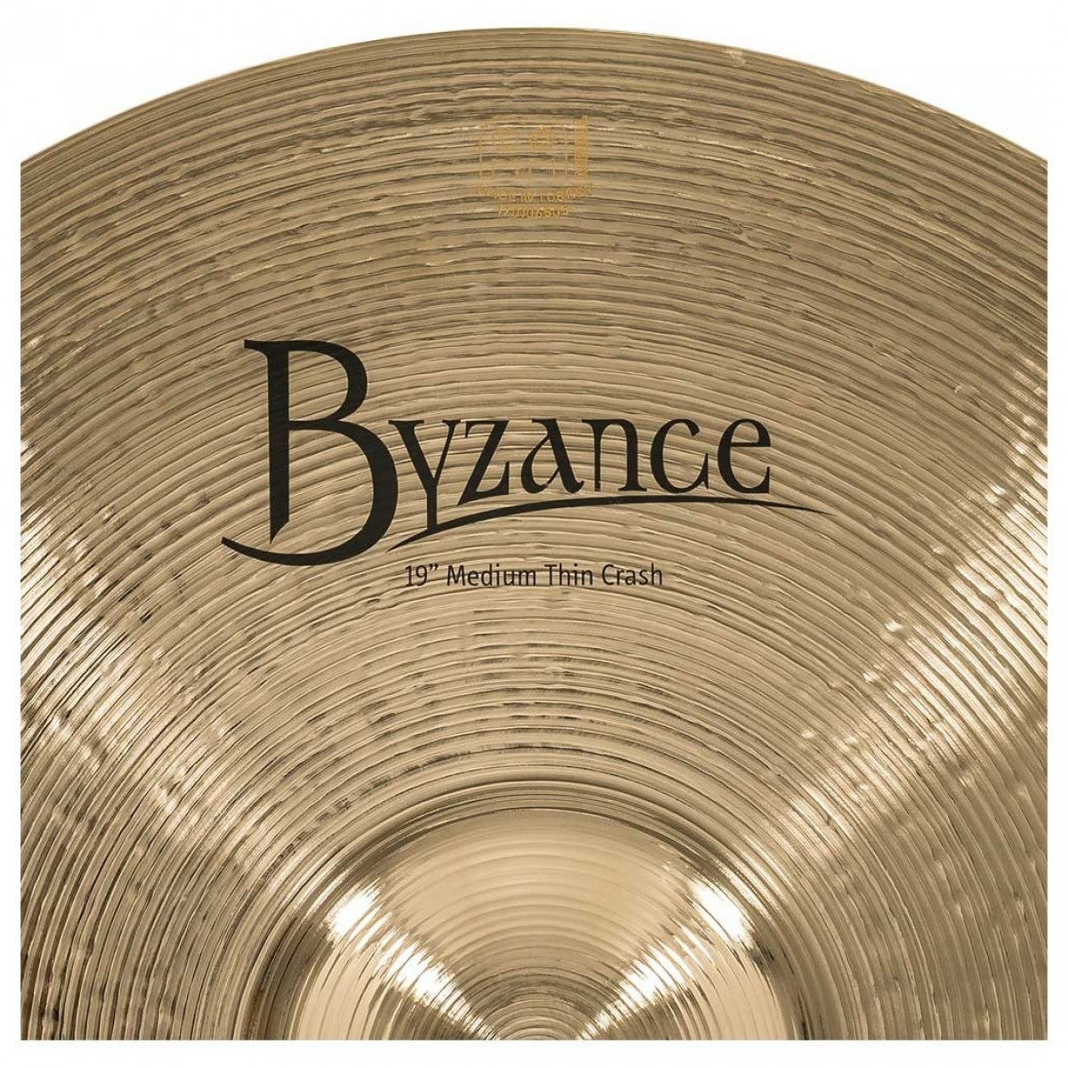 Cymbal Meinl Byzance Brilliant 19" Medium Thin Crash - B19MTC-B - Việt Music