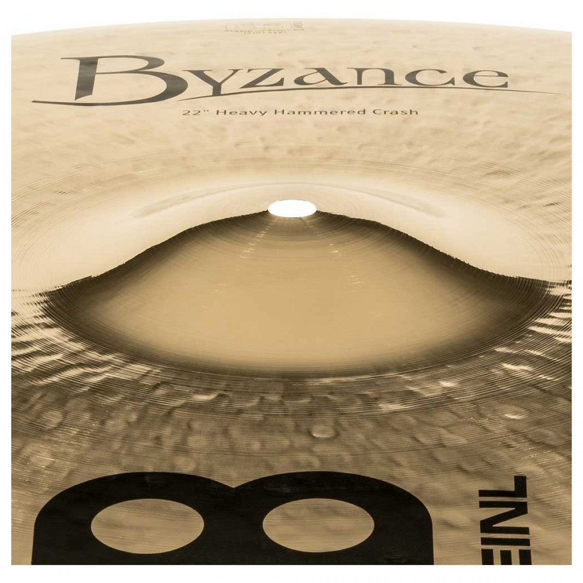 Cymbal Meinl Byzance Brilliant 20" Heavy Hammered Crash - B20HHC-B - Việt Music