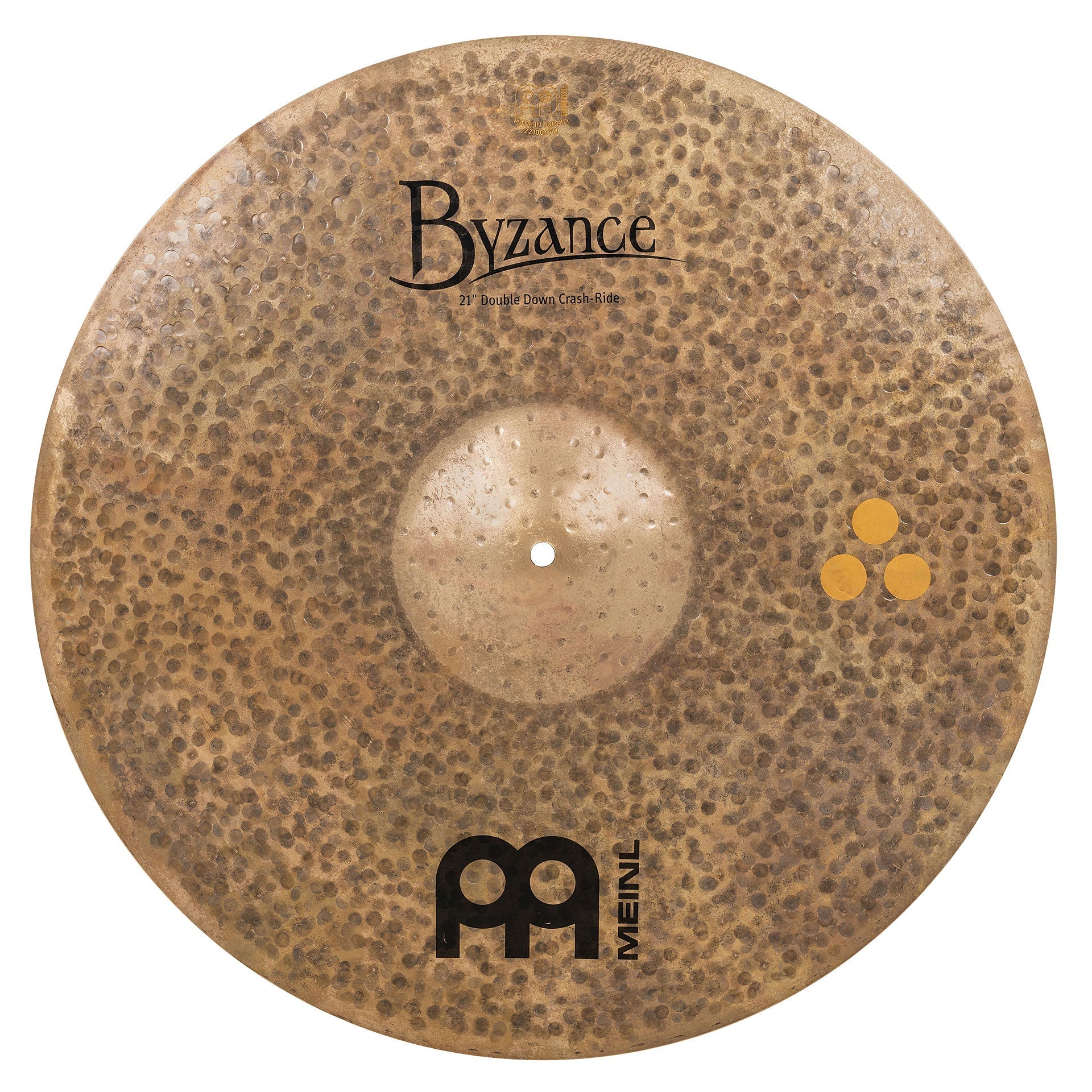 Cymbal Meinl Byzance Dark 21" Double Down Crash-Ride - B21DDCR - Việt Music