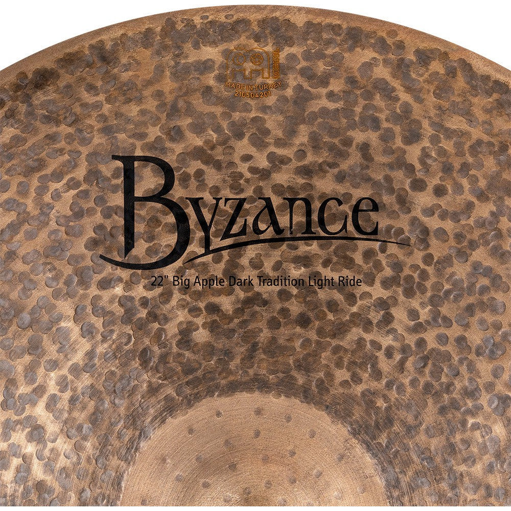 Cymbal Meinl Byzance Dark 22" Big Apple Dark Tradition Light Ride - B22BADTLR - Việt Music