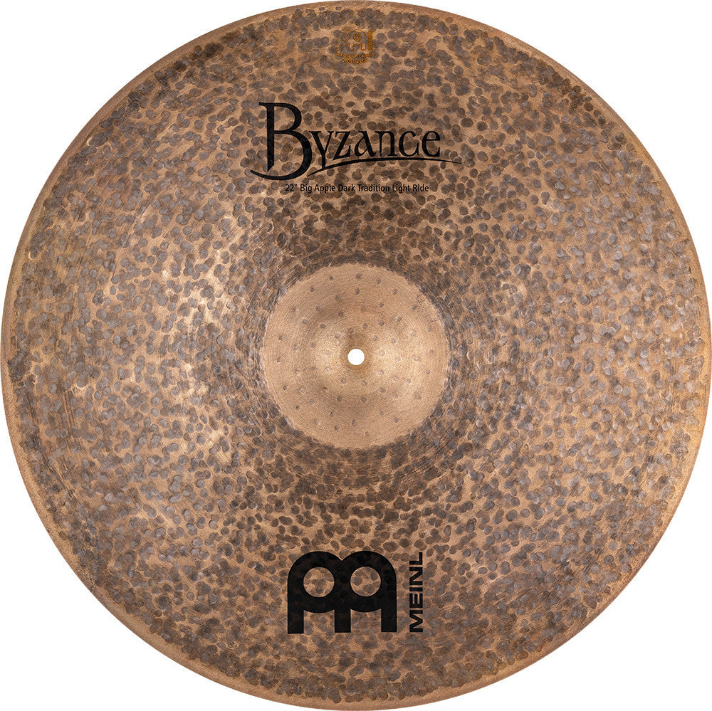 Cymbal Meinl Byzance Dark 22" Big Apple Dark Tradition Light Ride - B22BADTLR - Việt Music