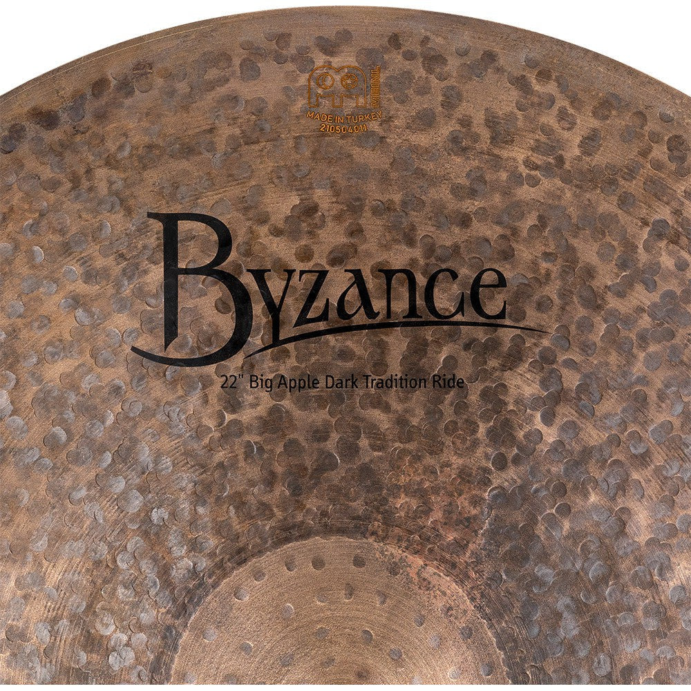 Cymbal Meinl Byzance Dark 22" Big Apple Dark Tradition Ride - B22BADTR - Việt Music