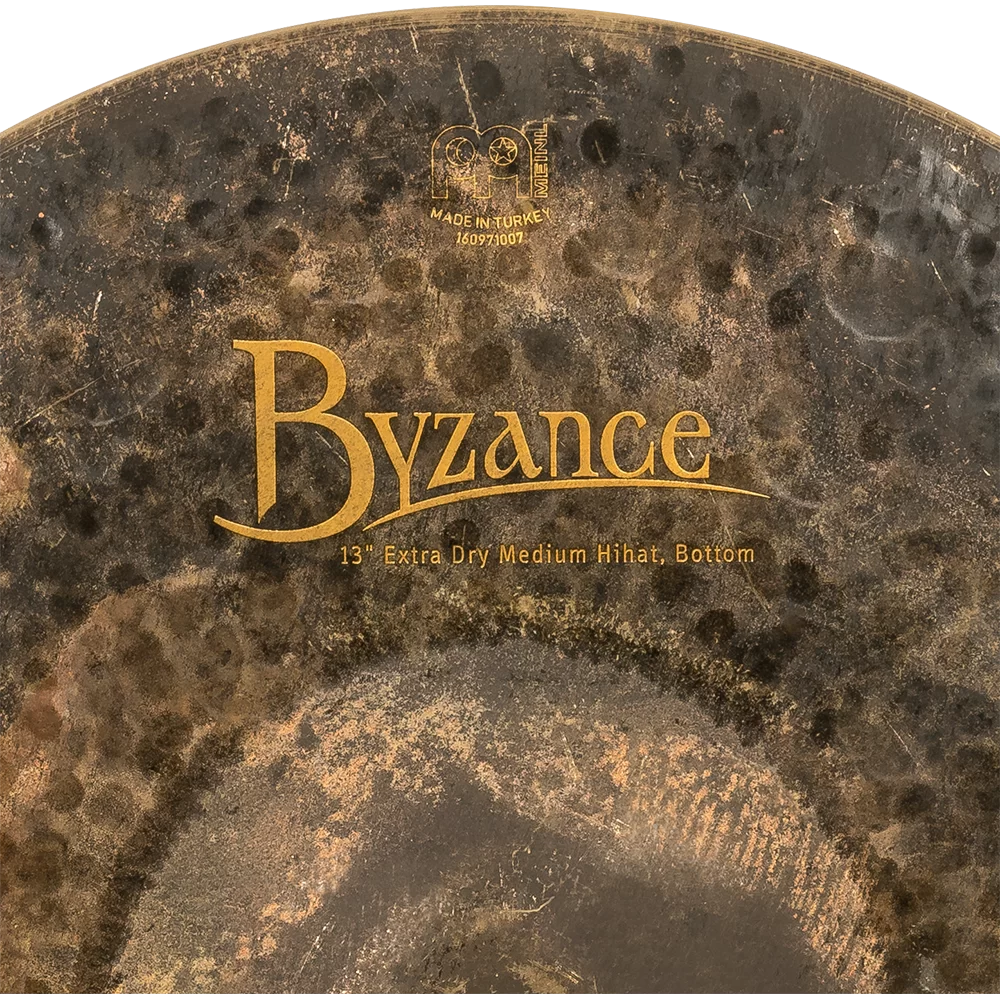 Cymbal Meinl Byzance Extra Dry 13" Extra Dry Medium Hihat - B13EDMH - Việt Music