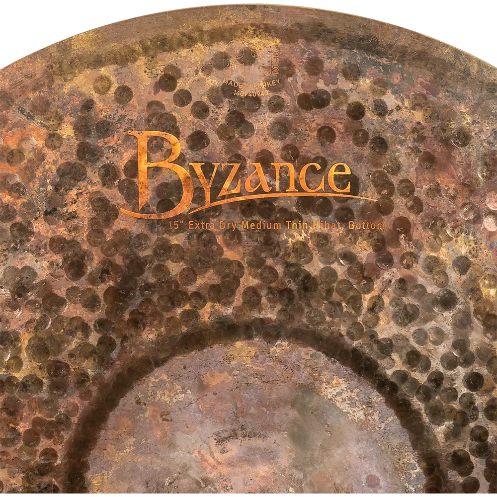 Cymbal Meinl Byzance Extra Dry 16" Extra Dry Medium Thin Hihat - B16EDMTH - Việt Music