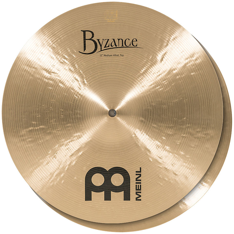 Cymbal Meinl Byzance Traditional 15" MEDIUM HIHAT - B15MH - Việt Music