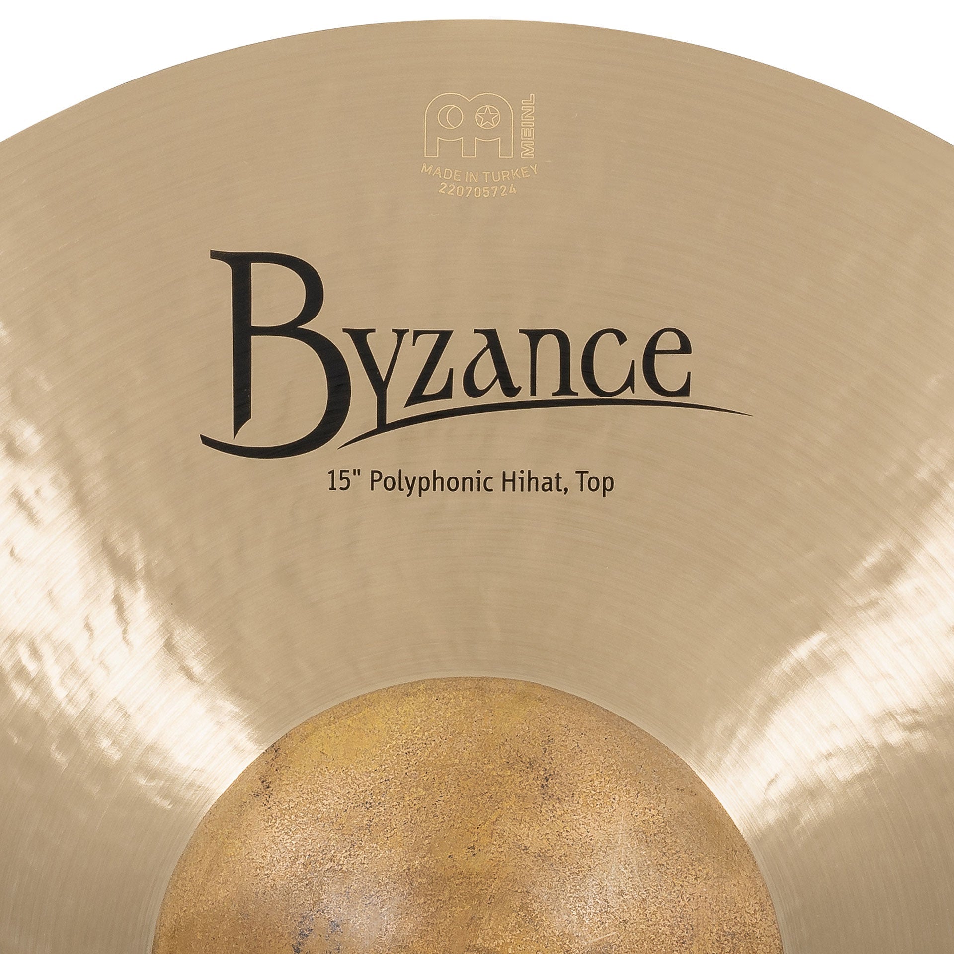 Cymbal Meinl Byzance Traditional 15" POLYPHONIC HIHAT - B15POH - Việt Music