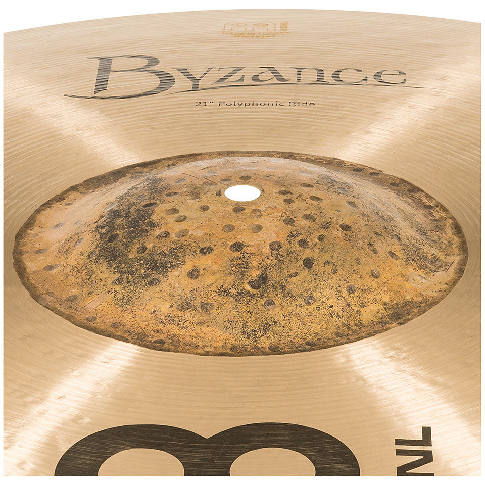 Cymbal Meinl Byzance Traditional 21" Polyphonic Ride - B21POR - Việt Music