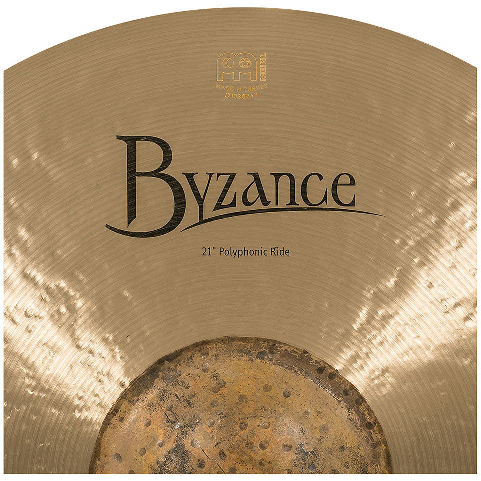 Cymbal Meinl Byzance Traditional 21" Polyphonic Ride - B21POR - Việt Music