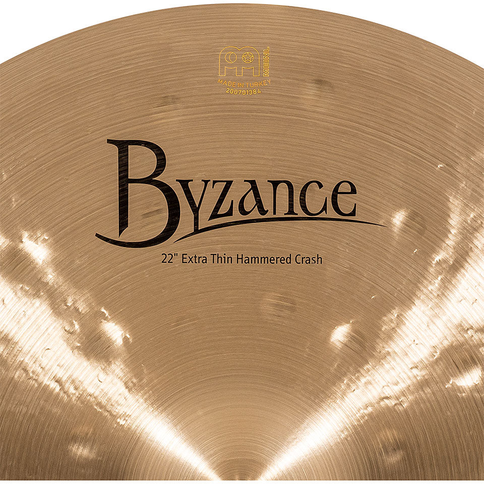 Cymbal Meinl Byzance Traditional 22" Extra Thin Hammered Crash - B22ETHC - Việt Music