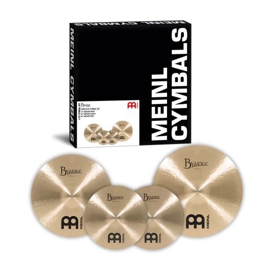 Cymbal Meinl Byzance Traditional Complete Cymbal Set - BT-CS1 - Việt Music