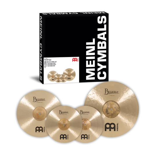 Cymbal Meinl Byzance Traditional Complete Cymbal Set - BT-CS2 - Việt Music