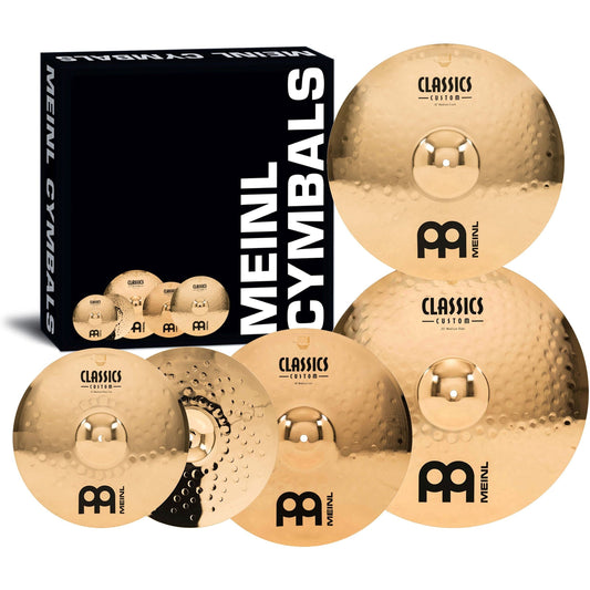 Cymbal Meinl CC141620+18 Classics Custom Medium, Cymbal Set - Việt Music