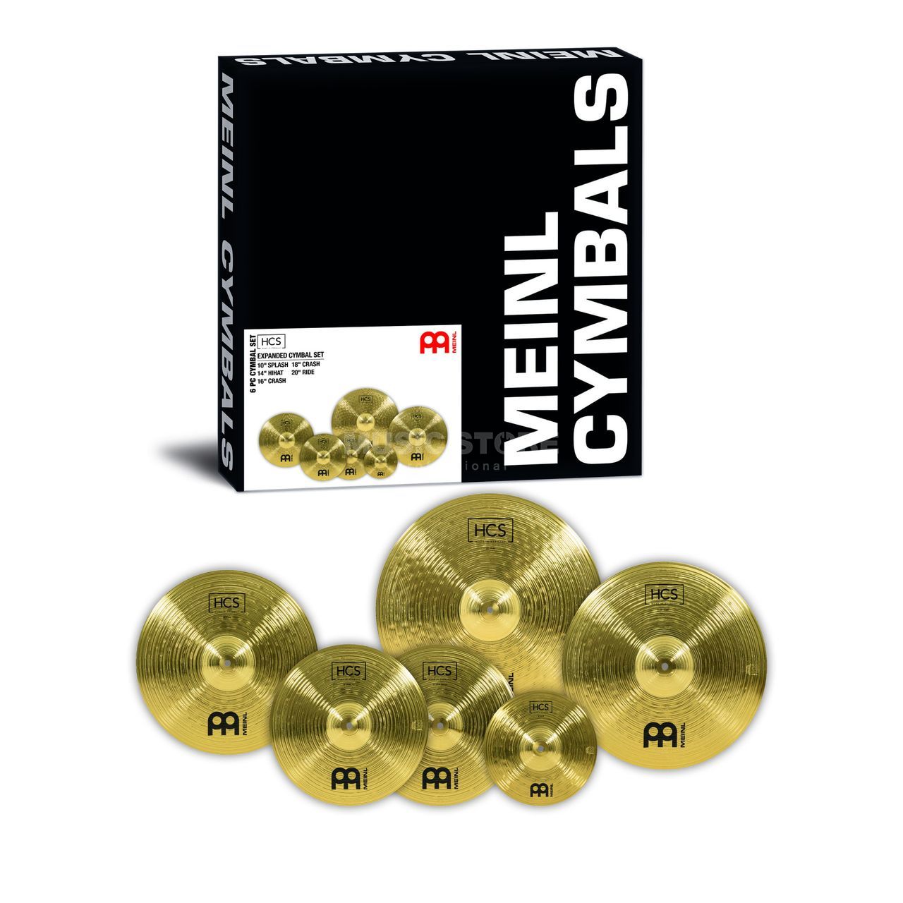 Cymbal Meinl HCS Expanded Cymbals Set - HCS-CS2 - Việt Music