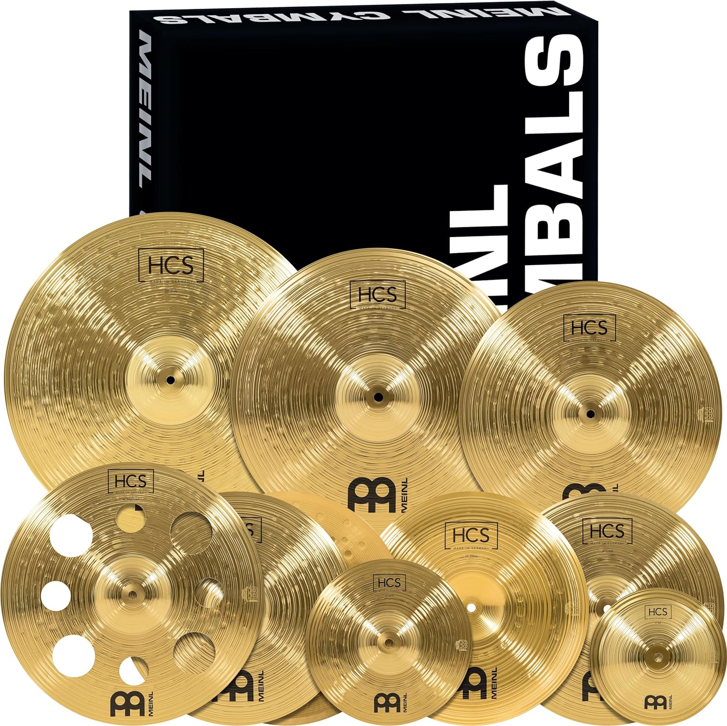 Cymbal Meinl HCS Ultimate Cymbal Set - HCS-SCS1 - Việt Music