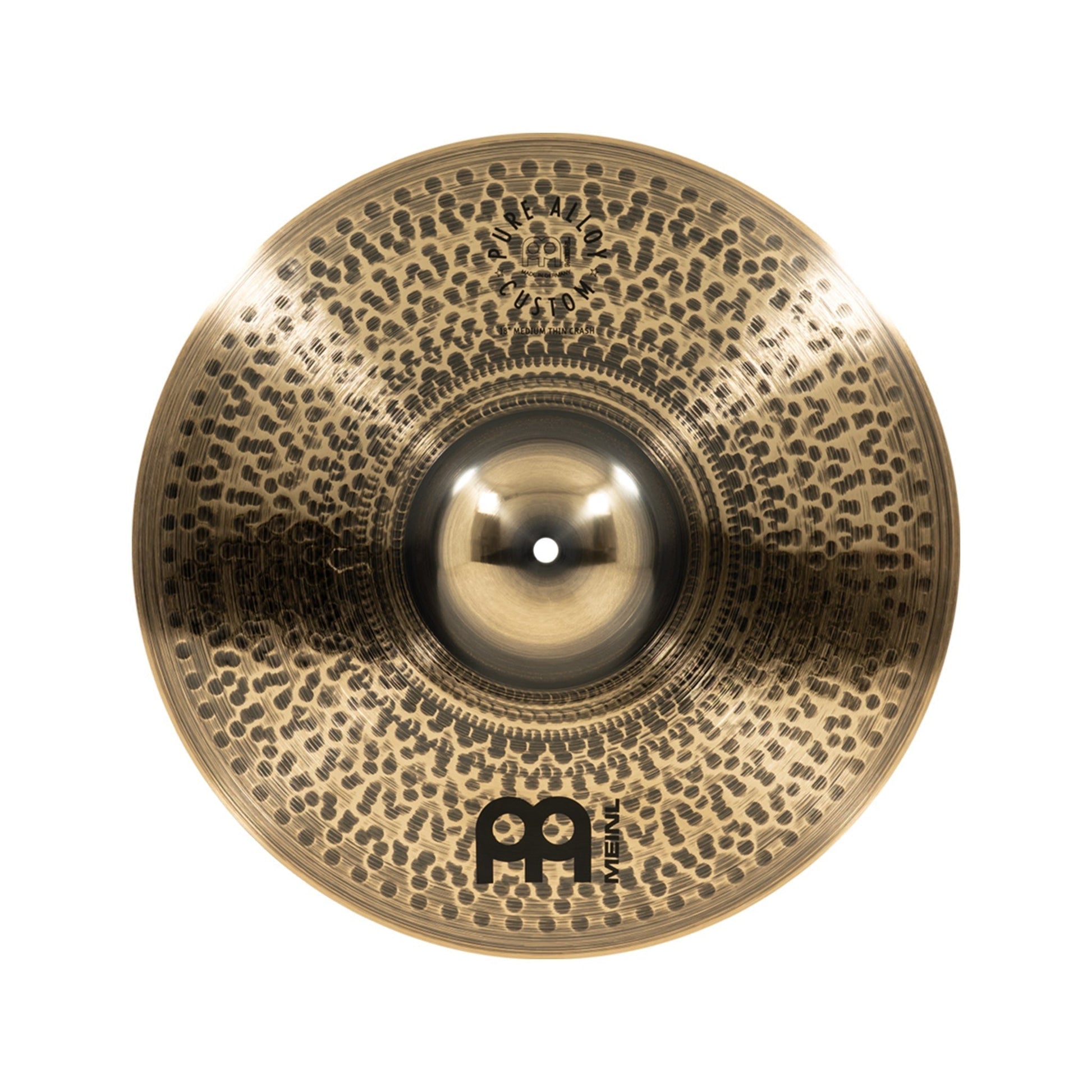 Cymbals MEINL PAC18MTC 18inch Pure Alloy Custom Medium Thin Crash - Việt Music