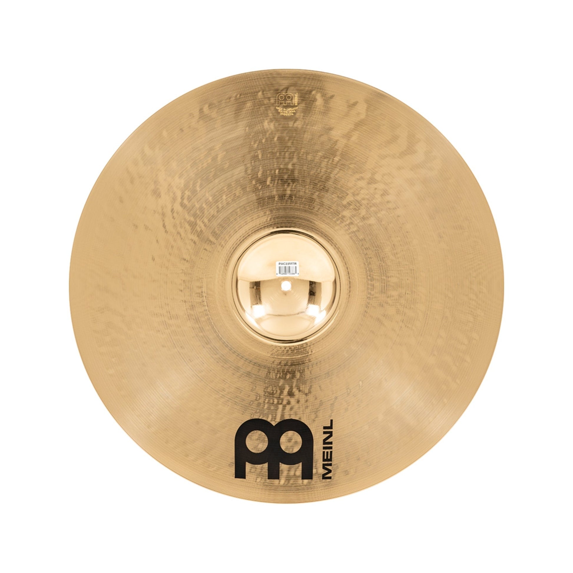 Cymbals MEINL PAC22MTR 22inch Pure Alloy Custom Medium Thin Ride - Việt Music