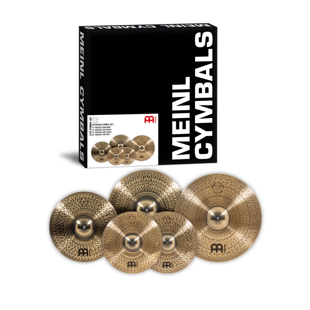 Cymbal Meinl Pure Alloy Custom Expanded Cymbal Set - PAC14161820 - Việt Music