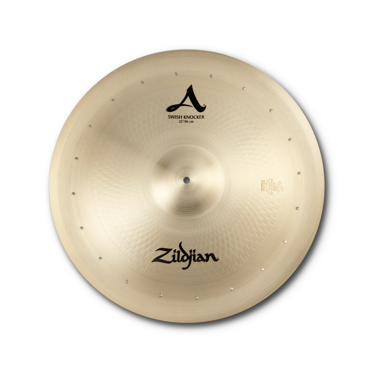 Cymbal Zildjian A Family - 22" A Zildjian Swish Knocker W/ 20 Rivets - A0315 - Việt Music