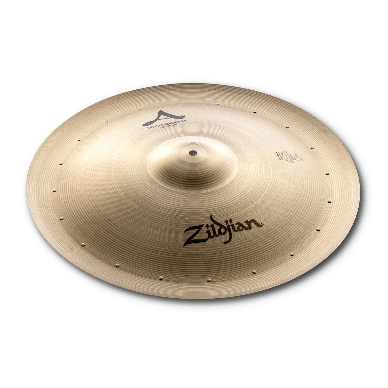 Cymbal Zildjian A Family - 22" A Zildjian Swish Knocker W/ 20 Rivets - A0315 - Việt Music